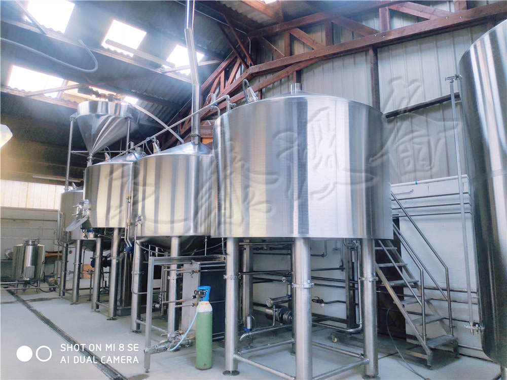 5000L啤酒釀造生產(chǎn)線